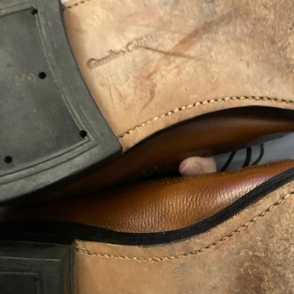 Hanover Wing Tip Shoes Size 10 Ex Cond - Picture 11 of 13